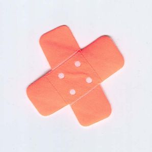 Aufbügler großes Pflaster - neon