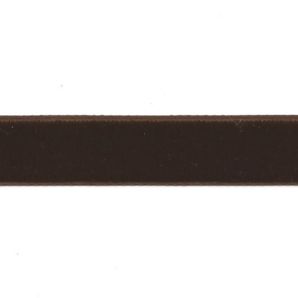 Samtband 13mm - Dunkelbraun