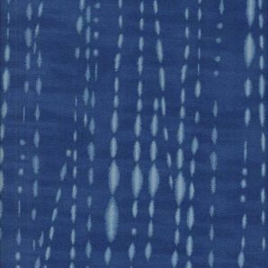 Batik Shibori Drops - Mittelblau