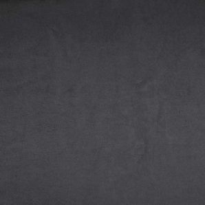 Reststück Bio Baumwollfleece - Dunkelgrau