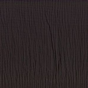 Double Musselin - Schwarz