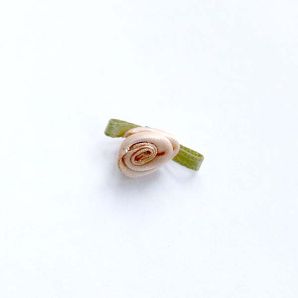 Röschen 10mm - beige