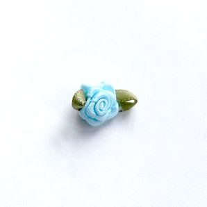 Rose 10mm - hellblau