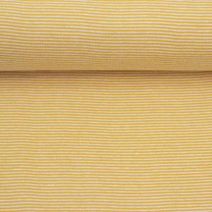 Bündchen Ringel - Gelb/Weiß