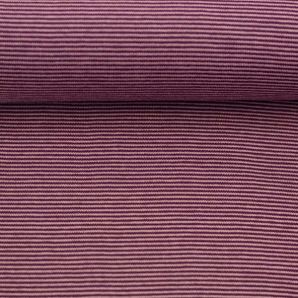 Bündchen Ringel - Violett/Flieder