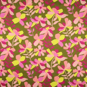 Cotton Satin Cloverdale - Grün