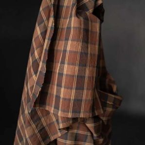 Merchant & Mills Mallion Indian Cotton Linen - Brown