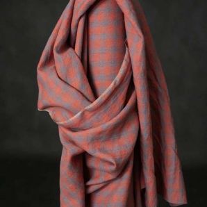Reststück Merchant & Mills Dear Daisy Linen - Red