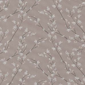 Reststück Deko Blossom Flower Tree - Taupe