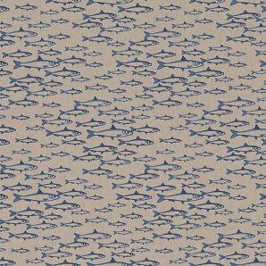 Deko Hand Painted Fish - Natur