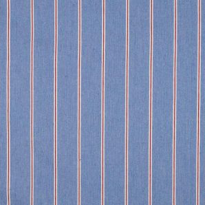 Jeans Streifen Rot/weiß - Hellblau