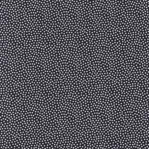 Popeline Dotty - Schwarz