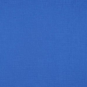 Double Musselin - Royalblau