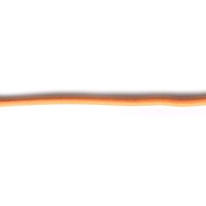 Rundgummi ø 3mm - Gelborange