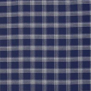 Flanell Karo Janis - Blau/Weiß