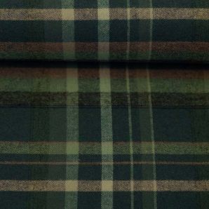 Flanell Karo Jayden - Grün
