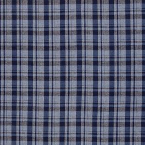Flanell Karo Jimmy - Hellblau
