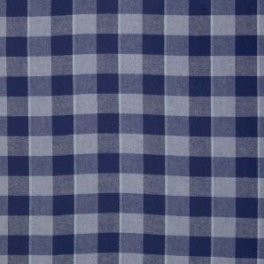 Flanell Karo Rip - Hellblau/Jeansblau