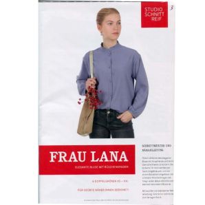 Studio Schnittreif - Frau Lana elegante Bluse mit Rüschenkragen