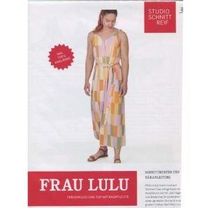 Studio Schnittreif - Frau Lulu Trägerkleid und Top mit Knopfleiste