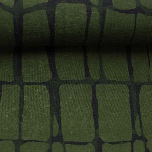 French Terry Chestnut Friends by Thorsten Berger - Grün