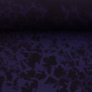 French Terry Deep Water Th. Berger - Dunkelblau