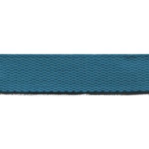 Baumwoll Gurtband uni 24mm - petrol