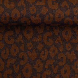 Reststück HAPPY LEO Canvas by Cherry Picking - Braun