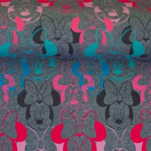 Jersey Disney Minnie - Grau Melange / Pink