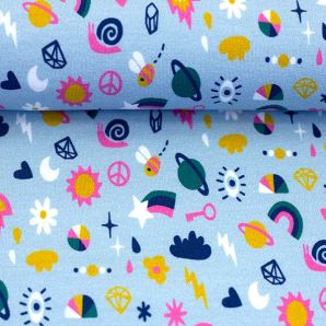 Jersey Little Things by Käselotti - Hellblau