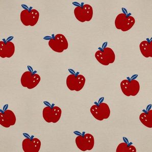 Jersey Roter Apfel - Natural Creme