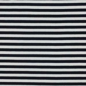 Jersey Spring Stripe - Marine/Weiß
