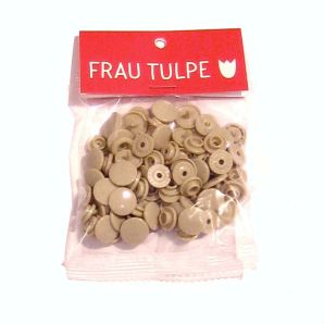 Kam Snap Druckknöpfe - Creme