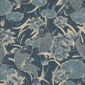 Koi Monochrome - Blaugrau