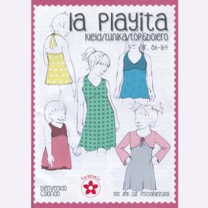 Farbenmix Schnitt - Kinderkleid/Top La Playita