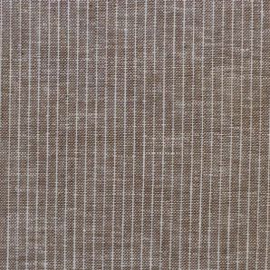 Leinen Baumwolle Streifen - Hellbraun