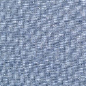Leinen Baumwolle Uni - Hellblau