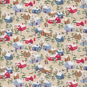 Liberty Festive Village - Beige