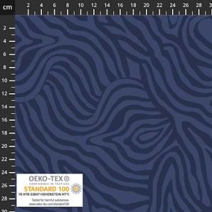 Reststück Viscose Twill Light & Lush Water - Blue