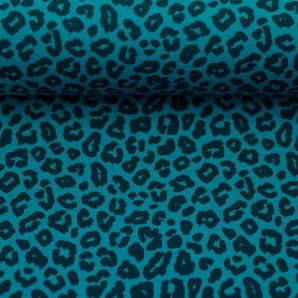 Reststück Jersey Mini Leo - Türkis