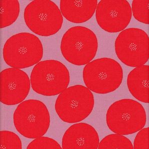 Muddy Dots Organic Cotton - Rosa/Rot