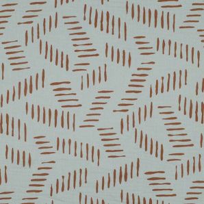 Double Musselin Ibiza - Mineral / Hellbraun