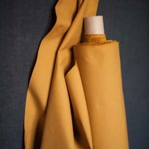 Dry Organic Cotton Oilskin - Cumin