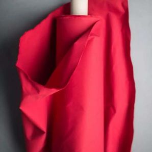 Dry Organic Cotton Oilskin - Red