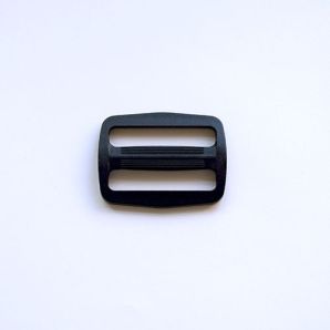 Verstellschnalle basic 3,8cm - Schwarz