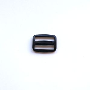 Verstellschnalle basic 2,4cm - Schwarz