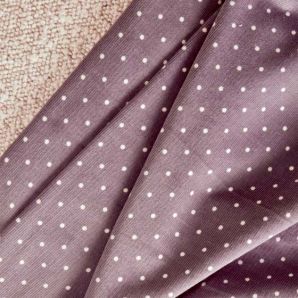 Atelier Brunette Polka Dot Fine Wale Corduroy - Divine Parma
