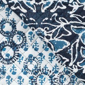 Steppstoff Matisse/Cuisine Diamond - Blau