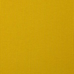 Rippbündchen - Senfgelb