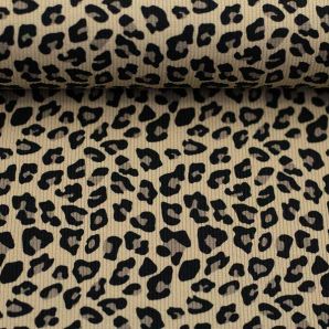 Rippjersey Leo - Beige